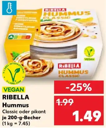 Kaufland RIBELLA Hummus Angebot