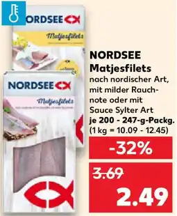 Kaufland NORDSEE Matjesfilets Angebot