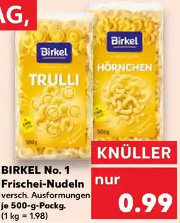 Kaufland BIRKEL No. 1 Frischei-Nudeln Angebot