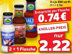 Kaufland KÜHNE Grillsauce Angebot