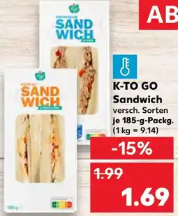 Kaufland K-TO GO Sandwich Angebot