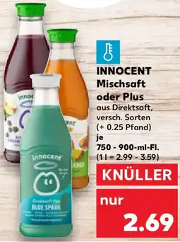 Kaufland INNOCENT Mischsaft oder Plus Angebot