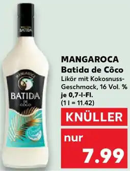 Kaufland MANGAROCA Batida de Côco Angebot