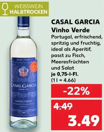 Kaufland CASAL GARCIA Vinho Verde Angebot