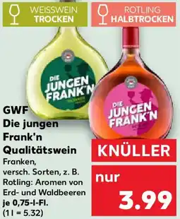 Kaufland GWF Die jungen Frank'n Qualitätswein Angebot