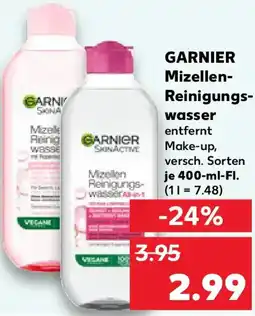 Kaufland GARNIER Mizellen Reinigungswasser Angebot