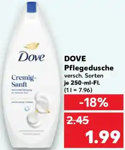 Kaufland DOVE Pflegedusche Angebot