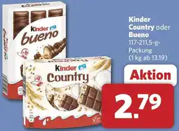 Combi Kinder Country oder Bueno Angebot