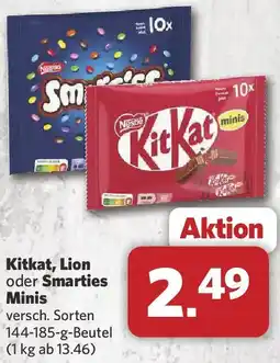 Combi Kitkat, Lion oder Smarties Minis Angebot