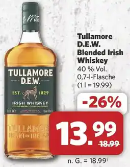 Combi Tullamore D.E.W. Blended Irish Whiskey Angebot