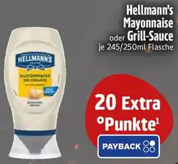 Edeka Hellmann's Mayonnaise oder Grill-Sauce Angebot