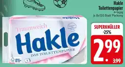 Edeka Hakle Toilettenpapier Angebot