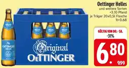 Edeka Oettinger Helles Angebot