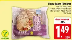 Edeka Flame Baked Pita Brot Angebot