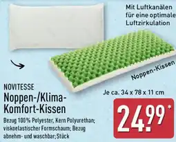 Aldi Nord NOVITESSE Noppen-/Klima Komfort-Kissen Angebot