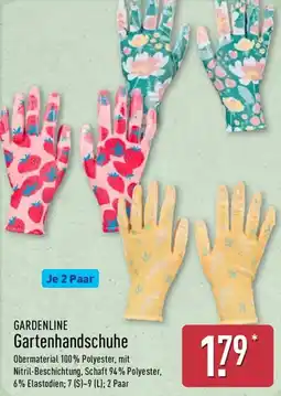 Aldi Nord GARDENLINE Gartenhandschuhe Angebot