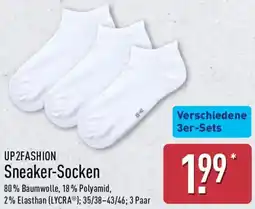 Aldi Nord UP2FASHION Sneaker-Socken Angebot