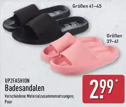 Aldi Nord UP2FASHION Badesandalen Angebot