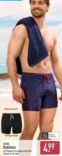 Aldi Nord CRANE Badehose Angebot