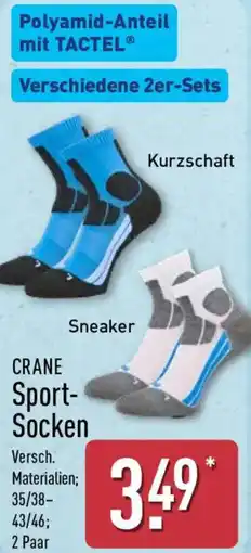 Aldi Nord CRANE Sport Socken Angebot