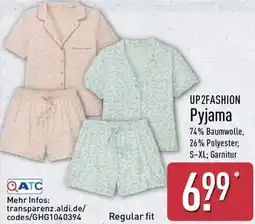 Aldi Nord UP2FASHION Pyjama Angebot