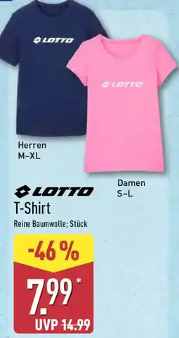 Aldi Nord LOTTO T-Shirt Angebot