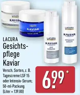 Aldi Nord LACURA Gesichtspflege Kaviar Angebot