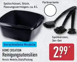Aldi Nord HOME CREATION Reinigungsutensilien Angebot