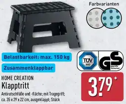 Aldi Nord HOME CREATION Klapptritt Angebot