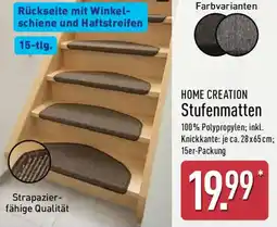 Aldi Nord HOME CREATION Stufenmatten Angebot