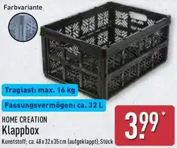 Aldi Nord HOME CREATION Klappbox Angebot