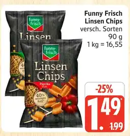 Marktkauf Funny frisch linsen chips Angebot