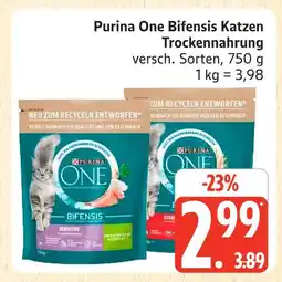 Marktkauf Purina one bifensis katzen trockenahrung Angebot