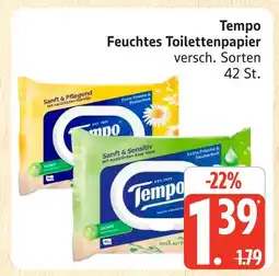 Marktkauf Tempo feuchtes toilettenpapier Angebot