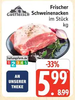 Marktkauf Gutfleisch frischer schweinenacken Angebot