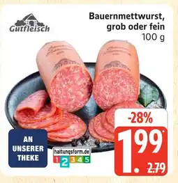 Marktkauf Gutfleisch bauernmettwurst Angebot