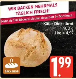 Marktkauf Käfer dinkelbrot Angebot