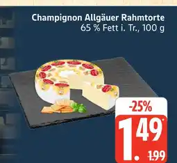 Marktkauf Champignon allgäuer rahmtorte Angebot