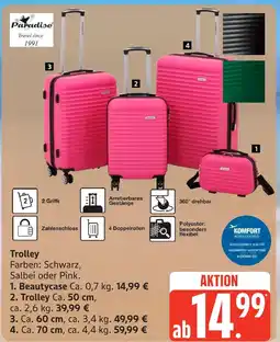 Marktkauf Paradise beautycase Angebot