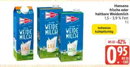 Marktkauf Hansano weidemilch Angebot