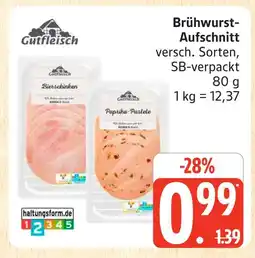 Marktkauf Gutfleisch brühwurst-aufschnitt Angebot