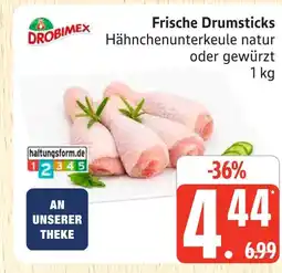 Marktkauf Drobimex frische drumsticks hähnchenunterkeule natur oder gewürzt Angebot