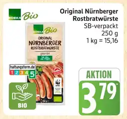 Marktkauf Edeka bio original nürnberger rostbratwürste Angebot