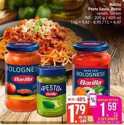 Marktkauf Barilla pasta sauce Angebot