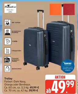 Marktkauf Paradise trolley ca. 60 cm Angebot