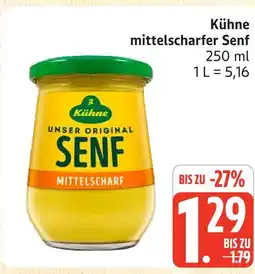 Marktkauf Kühne mittelscharfer senf Angebot