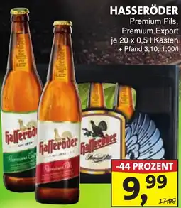 Lösch Depot HASSERÖDER Premium Pils, Premium Export Angebot