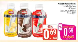 Marktkauf Müller müllermilch bananen-geschmack Angebot
