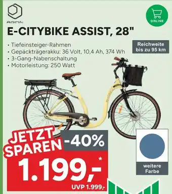 Marktkauf E-citybike assist, 28 Angebot