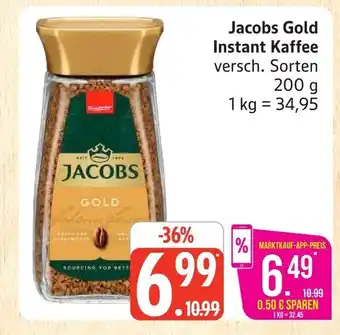 Marktkauf Jacobs gold instant kaffee Angebot